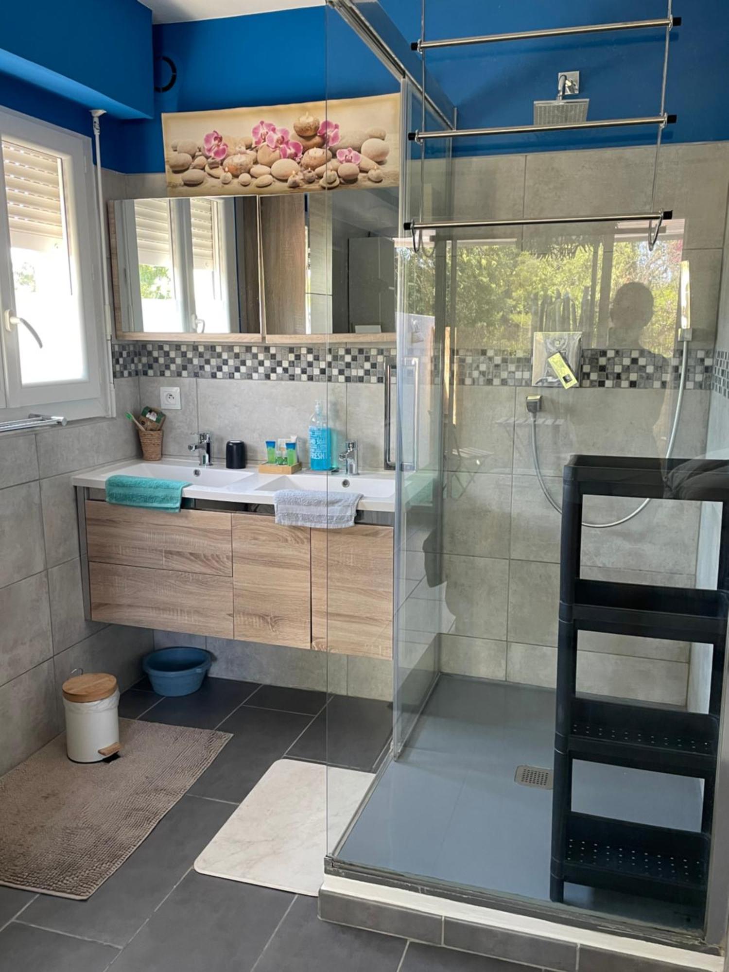 Agreable T2 Traversant Rdc Avec Terrasse + Balcon+ Parking 2 Places Montpellier Buitenkant foto